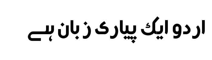 AlQalam Shakir free urdu font download