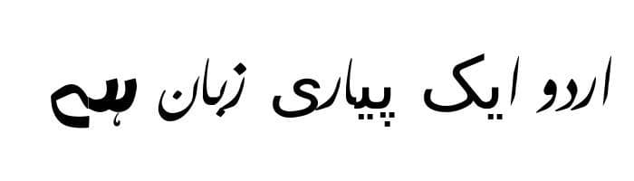 KacstFarsi free urdu font download