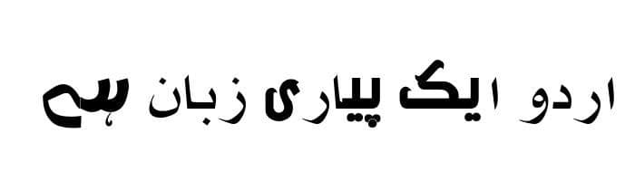 KacstLetter free urdu font download