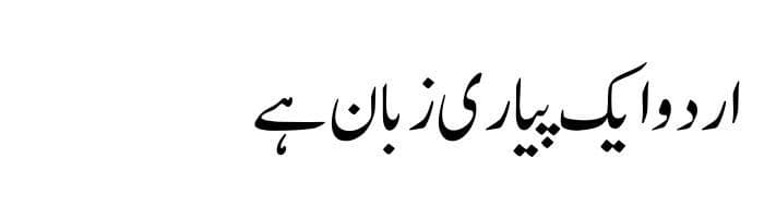 _PDMS_Jauhar free urdu font sample image